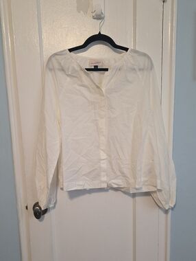 Universal Thread White Peasant Blouse